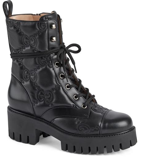 gucci combat boot